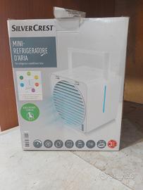 Ventilatore set 4 mini refrigeratori aria silver