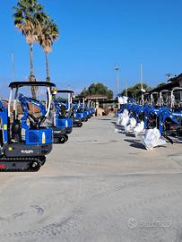 Miniescavatore nuovo RIPPA R10 motore Kubota