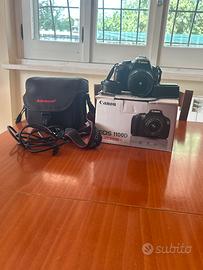 Macchina fotografica canon eos 1100 D
