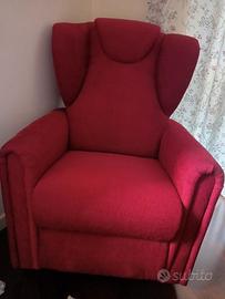 Poltrona reclinabile massaggiante