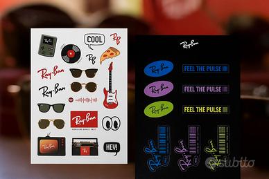 Set Adesivi Ray-Ban Originali – Nuovi