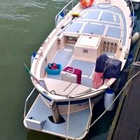 Gozzo Calcagno 6 metri + ATM 100 hp (tutto 2005)