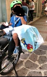 seggiolino bici per portare babini