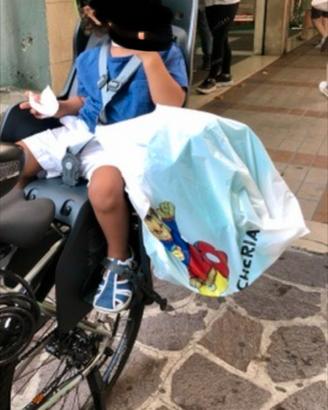 seggiolino bici per portare babini