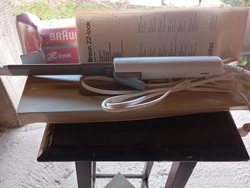 piastra Braun completa di scatola e foglio illustr