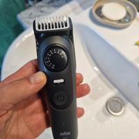rasoio trimmer braun regolabarba tagliacapelli