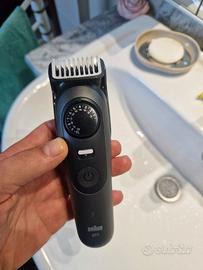 rasoio trimmer braun regolabarba tagliacapelli