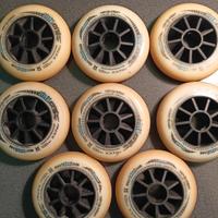 Ruote per pattini in linea corsa da 100