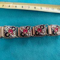 bracciale vintage con micro mosaico 