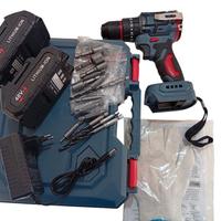 Trapano a batteria a percussione motore Brushless 