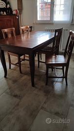 tavolo + 4 sedie