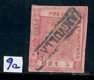 NAPOLI 5 GRANA CARMINIO VIVO 2° TAVOLA USATO SASSO