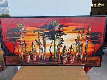 Quadro etnico, dipinto in Kenya.