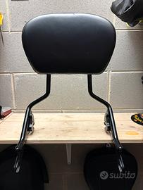 Sissybar ORIGINALE harley touring 2009-2026 nero