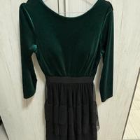 Vestito donna effetto velluto