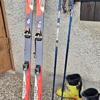 Sci alpinismo ski trab con pelli e scarponi
