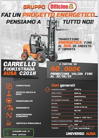 Carrello fuorstrada ausa c201h 4wd
