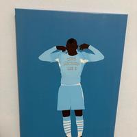 Quadro su Tela Balotelli - Esultanza Why Always Me