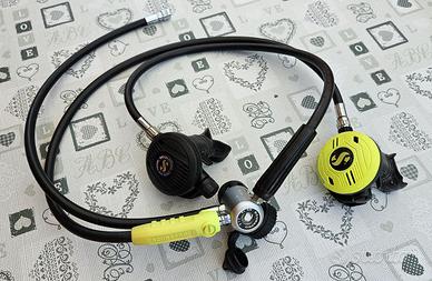 Erogatore subacqueo SCUBAPRO MK16 T.I.S. + R190