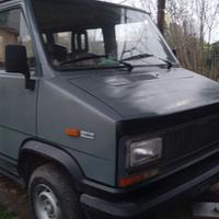 Furgone epoca fiat ducato combinato 1983 9 posti