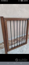 cancello in legno