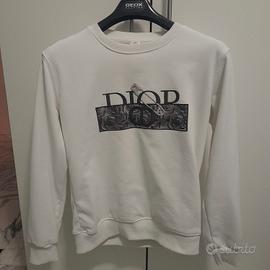 Felpa bianca da ragazzo taglia M