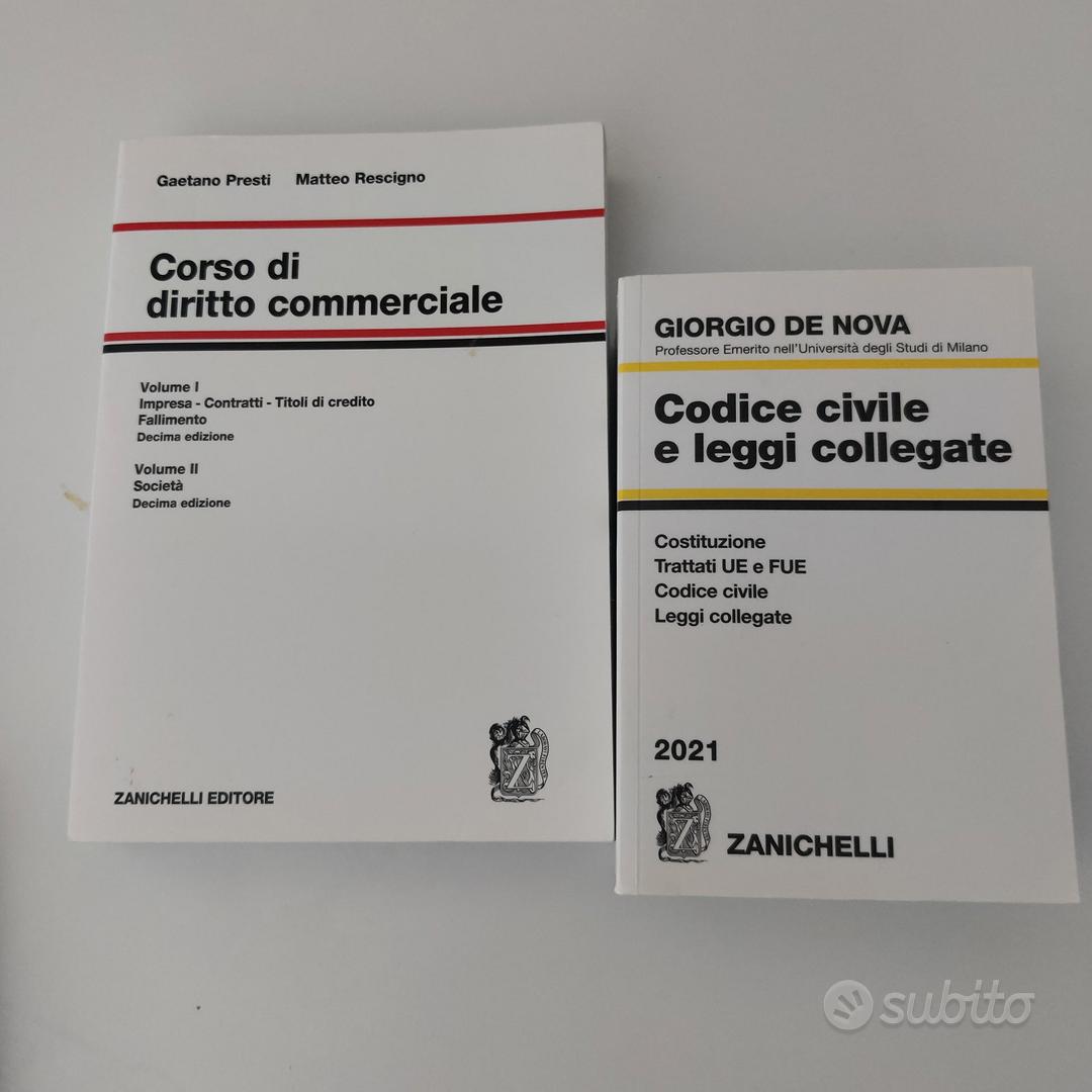 Corso di Diritto Commerciale Presti Rescigno - 10a - Libri e Riviste In  vendita a Brescia