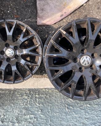4 CERCHI ORIGINALI VW GOLF 17" 7.5Jx17