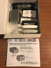 TERMOSTATO DIGITALE DA INCASSO