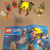 LEGO CITY 60091 Esplorazione subacquea starter set