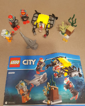 LEGO CITY 60091 Esplorazione subacquea starter set