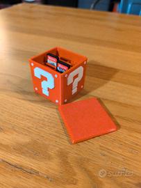 Cubo supermario porta giochi Nintendo switch 