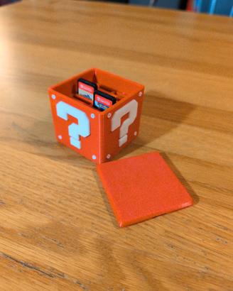 Cubo supermario porta giochi Nintendo switch 