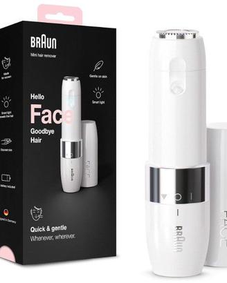 Braun Face Epilatore Viso Donna con Rifinit