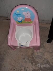 Sedia con vasino Peppa pig