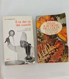 Libri cucina ARTUSI 1951 e J.M. PARMENTIER 66 e 68