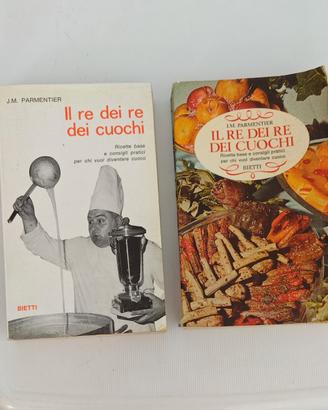 Libri cucina ARTUSI 1951 e J.M. PARMENTIER 66 e 68