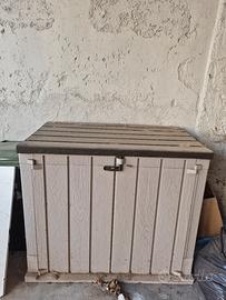 Box portatutto da giardino baule rimessa 