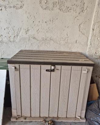 Box portatutto da giardino baule rimessa 