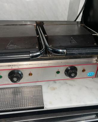 Piastra professionale panini