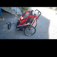 Carrello bici per bimbi 2 posti