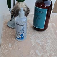 set da barba per uomo mai usato