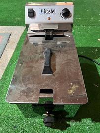 Friggitrice Kastel 5 litri Acciaio Professionale