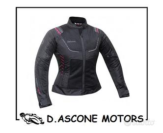 GIUBBINO Degend Breeze Evo Lady Nero Rosa TAGLIA X