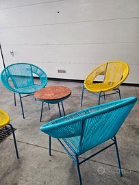SET TAVOLI SEDIE DA ESTERNO