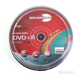 25x PRIMEON DVD+R 16X LIGHTSCRIBE 120MIN 4.7GB COL