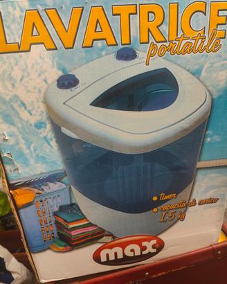 Lavatrice portatile elettrica 
