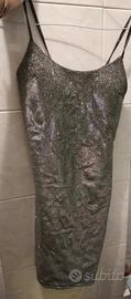 Vestito lurex glitter festa