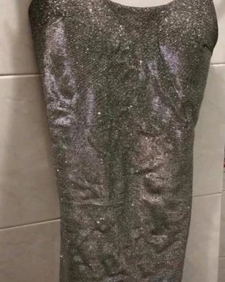 Vestito lurex glitter festa