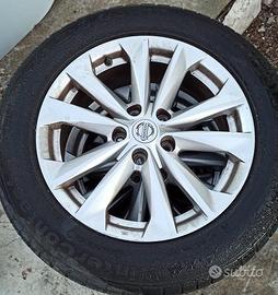 Cerchi nissan qashqai 17 pollici